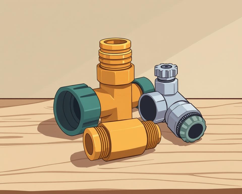 garden hose fitting size char