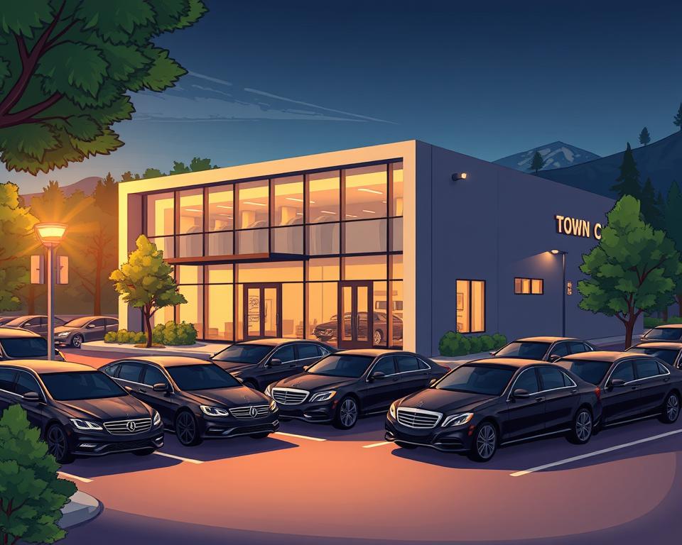 black car service near me Thornton